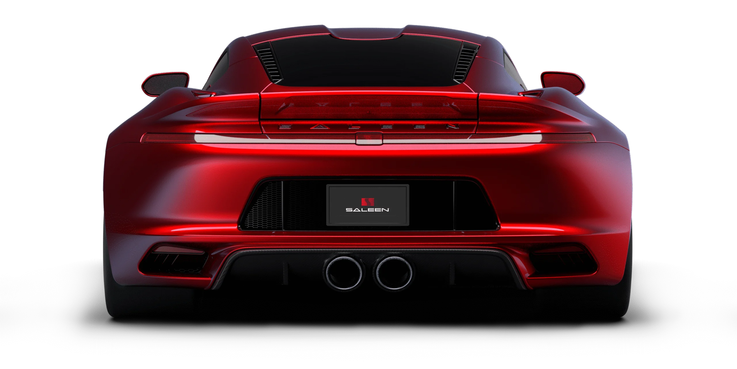Saleen S1 Street, rear three-quarter view