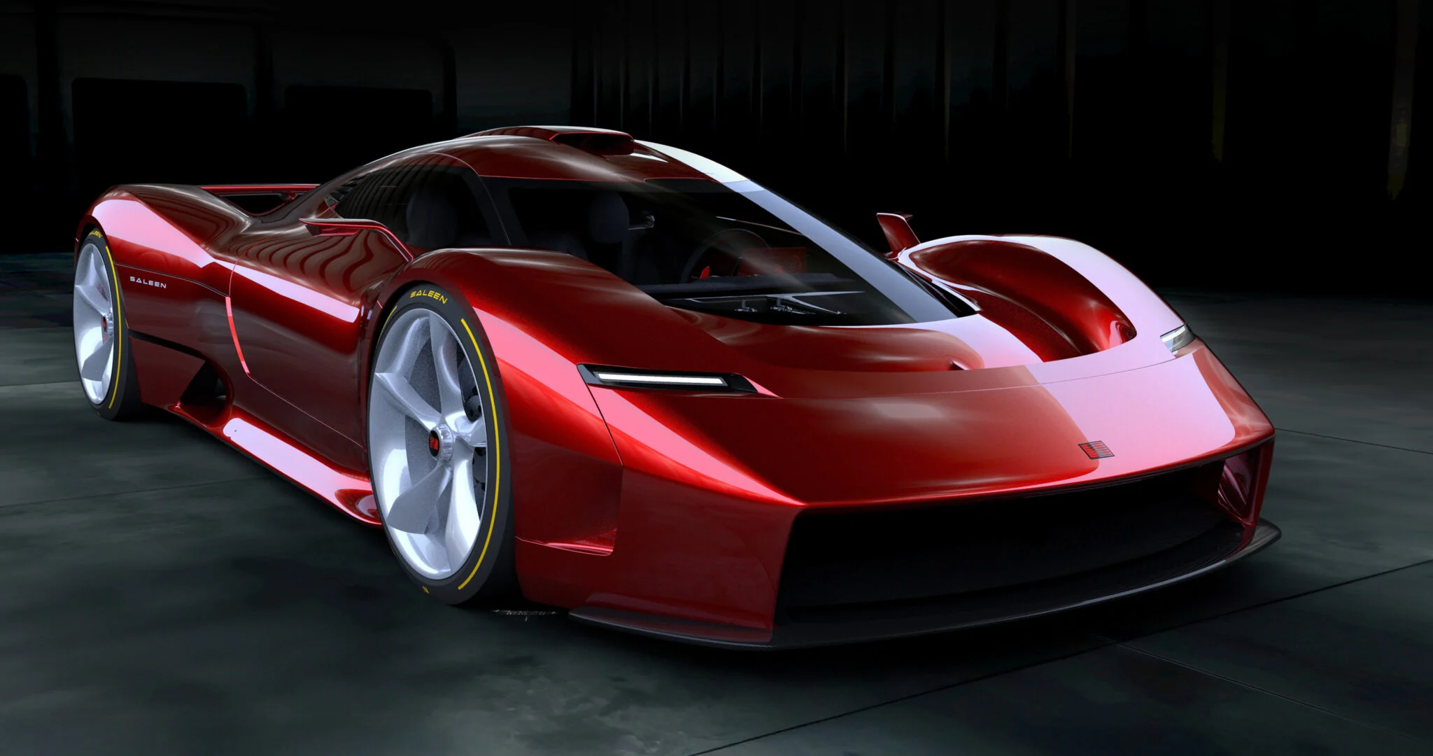 Saleen S11 design render, front