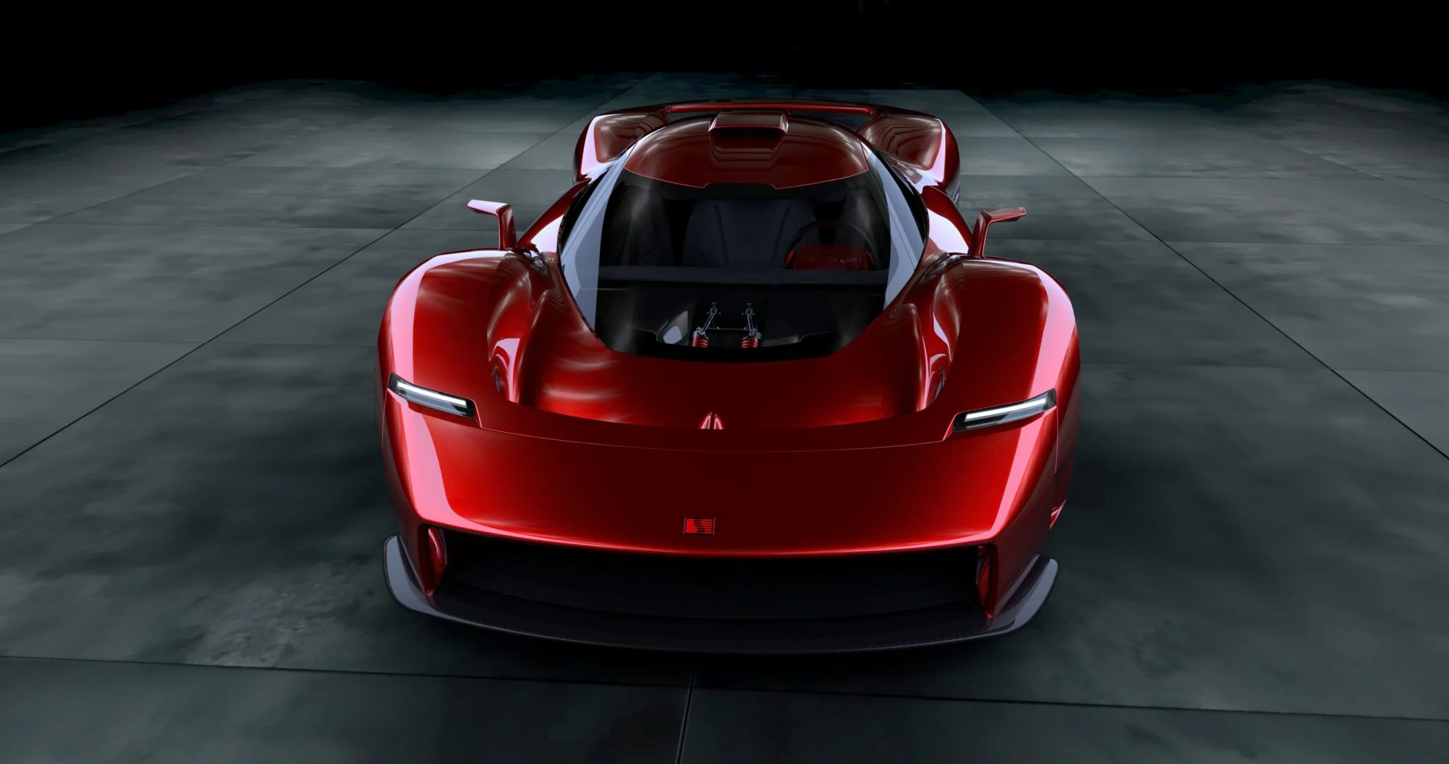 Saleen S11 design render, full front