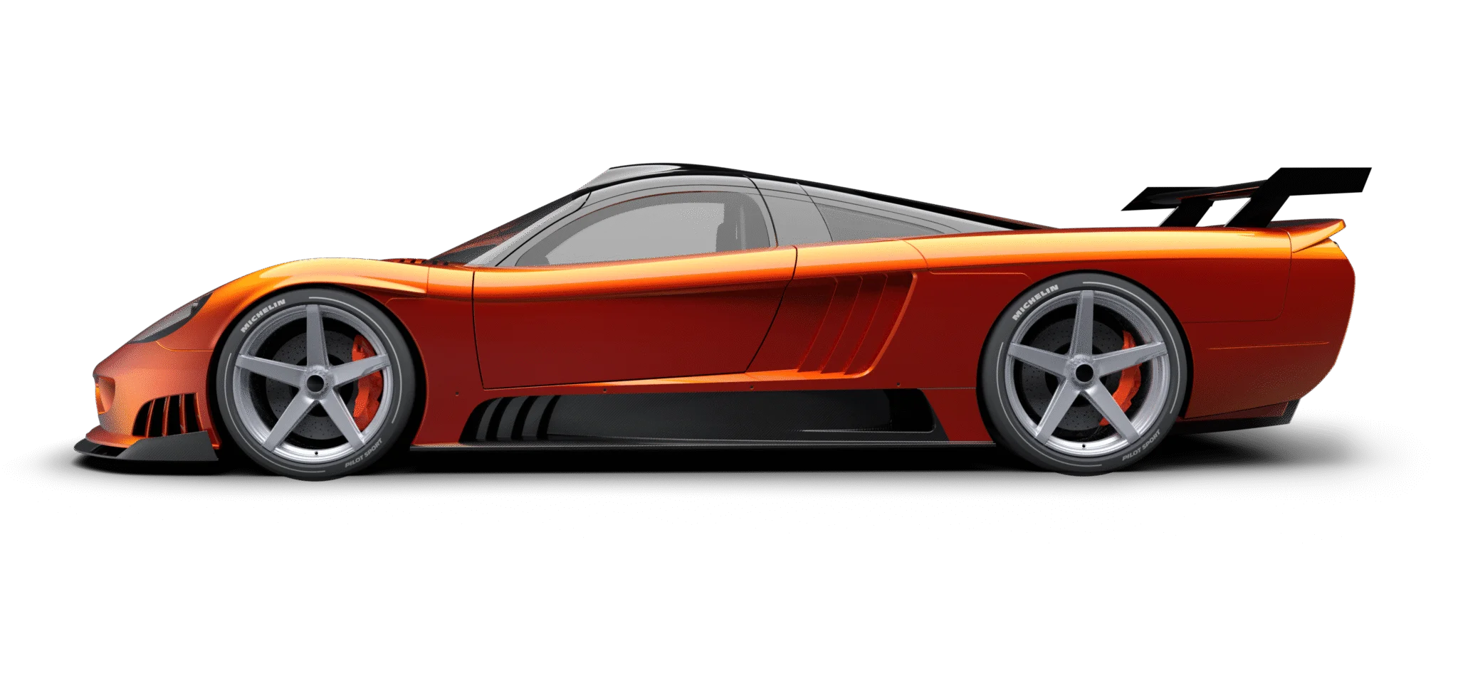Saleen S7, side view