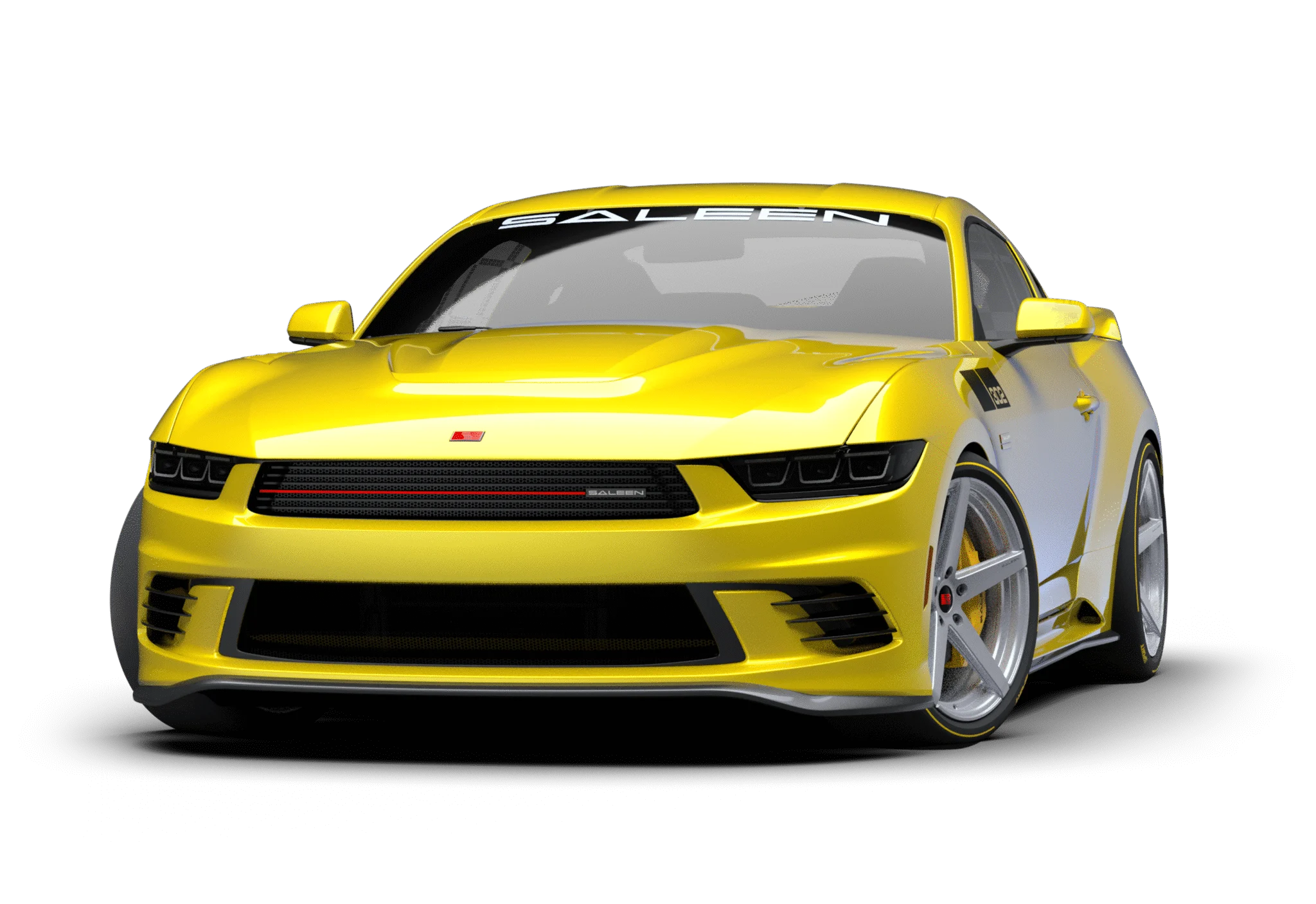Saleen 302 Black Label, three-quarter front view