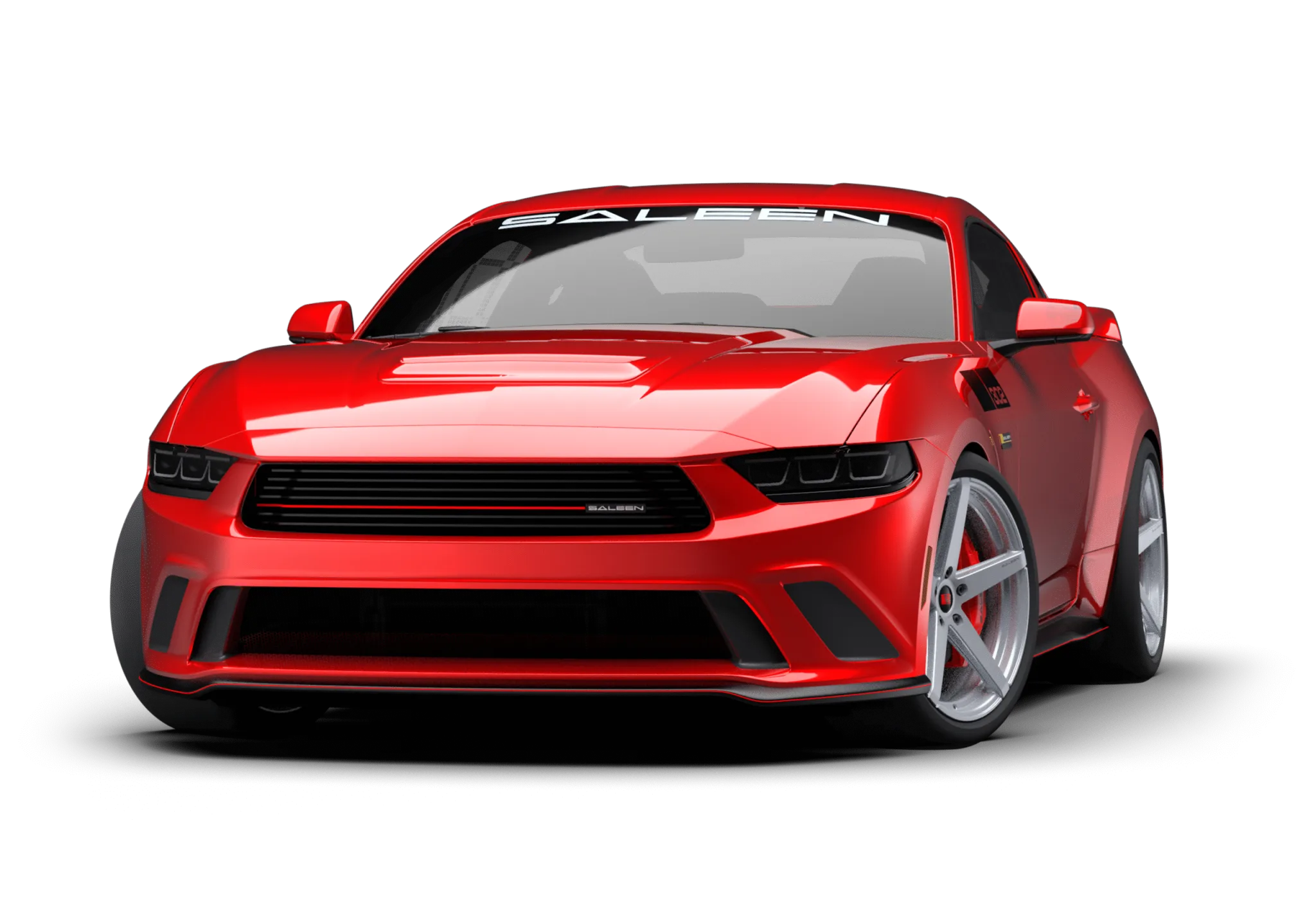 Saleen 302 White Label, three-quarter front view