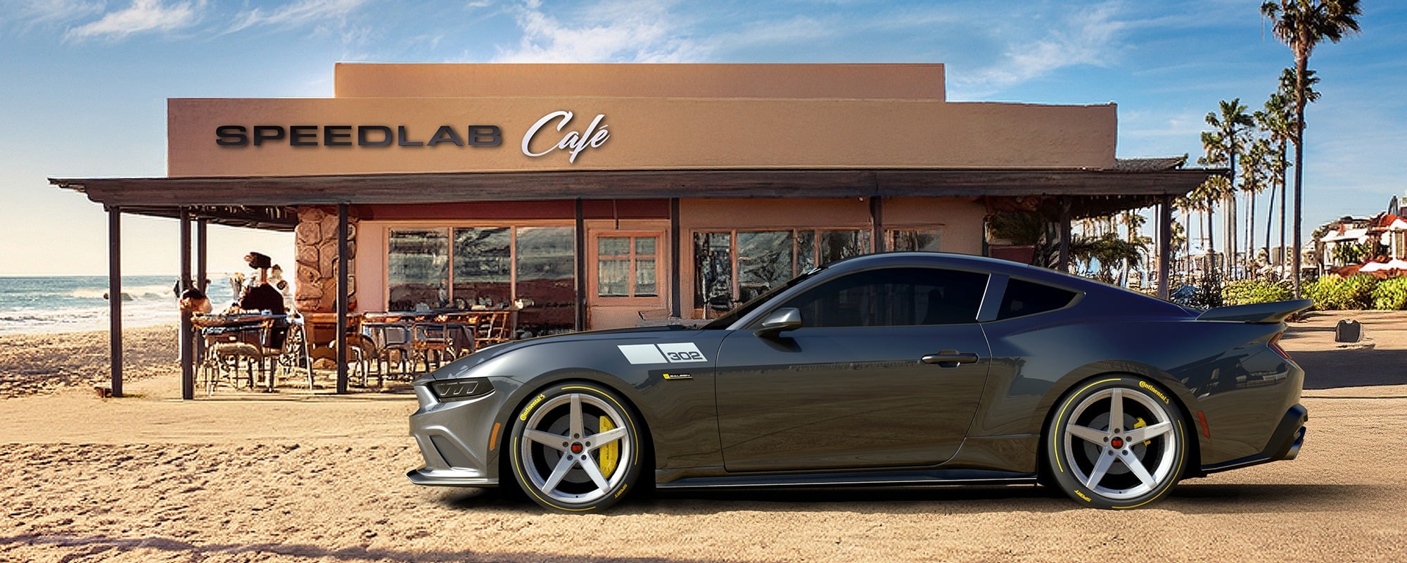 Saleen 302 Yellow Label, side profile